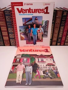 Ventures ESL Level 1 Teacher's Edition 2nd Edition, New Workbook and CD/CD-ROM - Picture 1 of 7