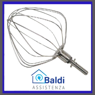ACCESSORIO FRUSTA PALLA FILO 6 FILI X IMPASTATRICE KENWOOD CHEF ATTACCO CIRCLIP