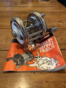 Vintage Garcia Mitchell #602A Salt water Fishing Reel Made in France Free Ship - Picture 1 of 7