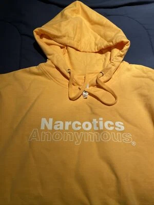 Moletom amarelo Narcóticos Anônimos - X-Grande - Imagem 1 de 3