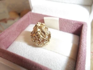 Genuine Pandora 18ct Gold Shine Range Dazzling Golden Pineapple Charm 767904CCZ - Picture 1 of 2