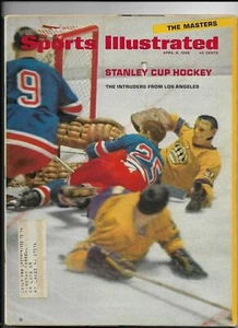 April 8, 1968 Hockey Los Angeles Kings Sports Illustrated - Picture 1 of 1