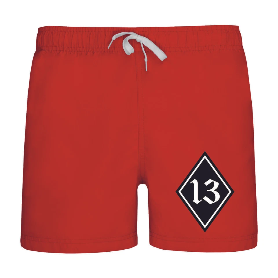 Herren Männer Badehose swim shorts RAUTE 13 Criminal Crew bad germany worldwide - Bild 1 von 1