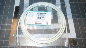 Panduit UTP6ASD14  CAT6A 26AWG UTP Copper Patch Cable  Off White  14ft  RJ-45 - Picture 1 of 4