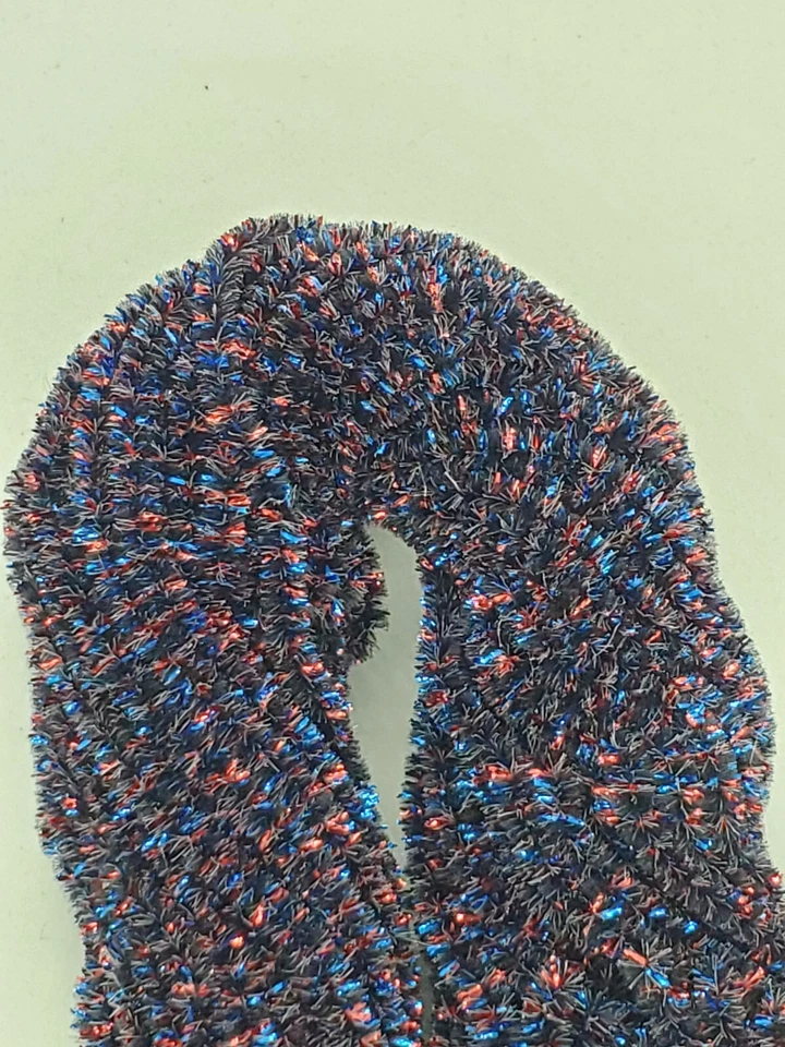 MIDNIGHT FIRE  New Age Chenille 5 Yard Pack Size #2 Medium Fly & Jig Tying - Image 1 of 1