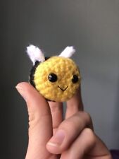 Bumble Bee Crocheted Amigurumi Stuffed Animal