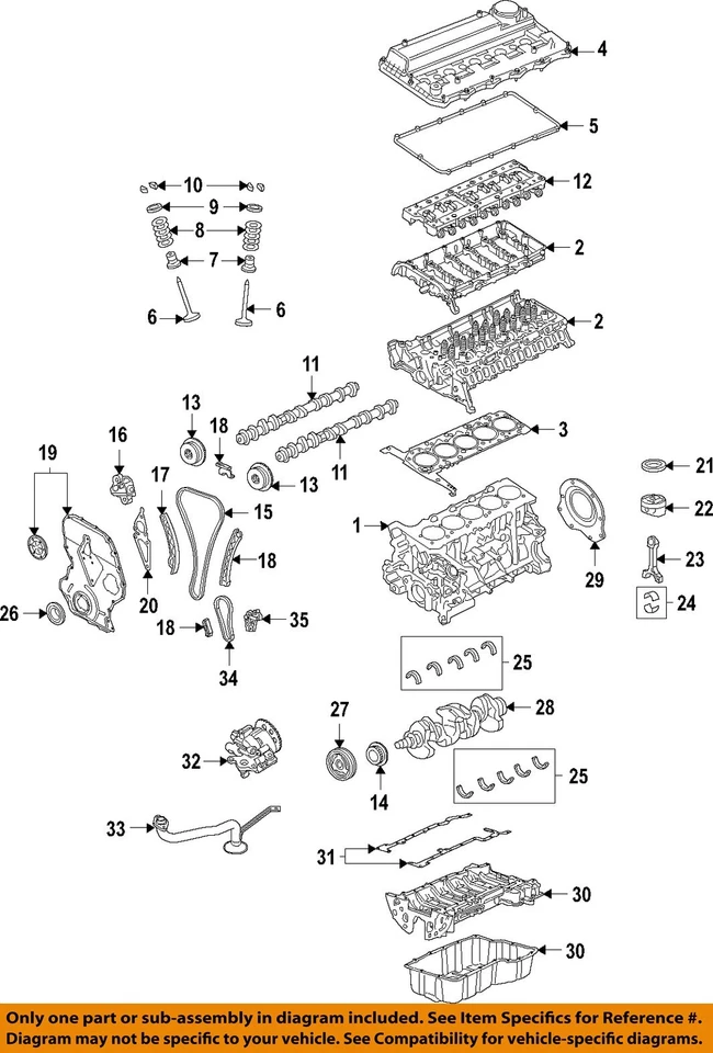 2015-2025 Transit 3.2L Engine Oil Pan CK4Z6675A - Image 1 of 1