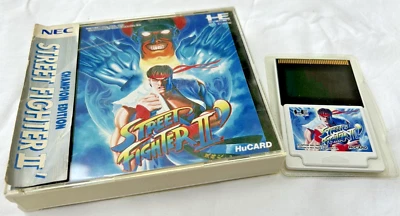 Street Fighter II Dash Champion Edition - PC Engine Capcom HE93002 CiB NTSC-JP - Bild 1 von 2
