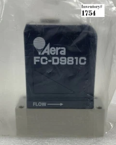 Aera FC-D981CB D981C Mass Flow Controller 1200 sccm WF6 (Used Working) - Picture 1 of 6