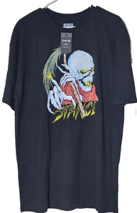 Stance Palm Slayer T-Shirt Short Sleeve Black Men's X-Small (XS) Ft Skull Reaper - Picture 1 of 3