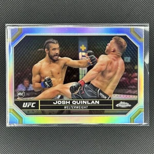 2024 Topps Chrome UFC JOSH QUINLAN Rookie #76 Refractor RC - Picture 1 of 2