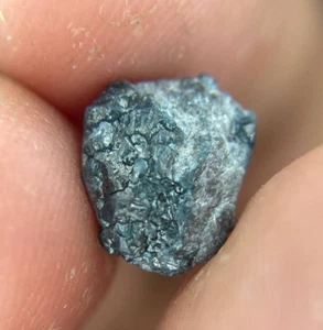 3,67 kt ungeschliffener Rohdiamant - natürlicher grober Fancy Blue Diamant fü... - Bild 1 von 10