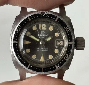 Reloj Vintage Sub Diver Dreffa 20 Atm Automático - Imagen 1 de 10