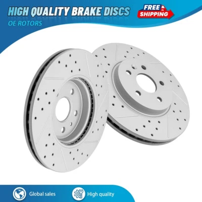 Rotores de freno de disco delanteros perforados para Chevrolet Trax Buick Encore 2013 - 2021 2022 Foto 1 de 4