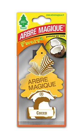 Arbre Magique COCCO Deodorante per auto con profumazione naturale