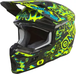 O`Neal Crosshelm Enduro 3 Series Helm  3SRS ONEAL Assault neon  matt  Gr. M - Bild 1 von 7