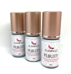 Flamingo Purity Eyelash Glue - 5ml Adhesive for Lash Extensions - Picture 1 of 2