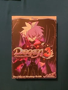 Disgaea 3: Absence of Justice Official Game Strategy Guide DoubleJump 2008 NIS - Picture 1 of 11