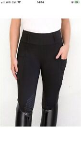 PS of Sweden riding tights leggings 38 / Uk 10/12 Black BNWT Like Pikeur Cavallo