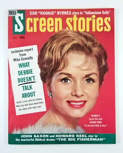 Screen Stories Magazine Debbie Reynolds It Started With A Kiss October 1959 - Picture 1 of 12