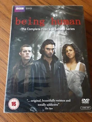 Being Human Complete First and Second Series  -- 5 DISC DVD SET (2010) BRAND NEW - Image 1 of 3