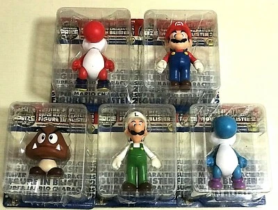 Super Mario Fire Luigi Nintendo UFO Prize Collection Series Yoshi Goomba  Foto 1 de 4