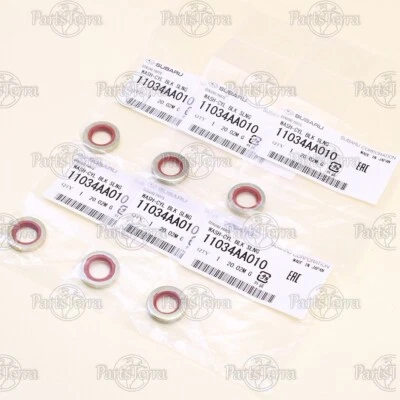 11034AA010 OEM Subaru IMPREZA / LEGACY Engine Crankshaft Bearing Cap Washer - x6 - Image 1 of 4