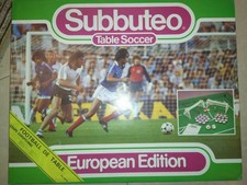 Subbuteo European Edition 1983 Completo! Perfette condizioni RARO! Ediz.francese