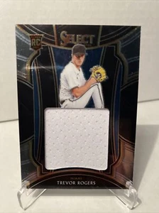 TREVOR ROGERS 2021 Panini Select Rookie Jumbo Swatches JERSEY Miami Marlins RC - Picture 1 of 1