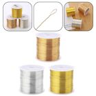 Get Creative with 100m Roll of Gold Silver Copper Wire for For jewelry Making