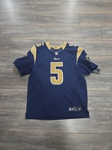 AUTHENTIC VINTAGE NICK FOLES LA RAMS NIKE VAPOR ELITE JERSEY 48 XL - Picture 1 of 14