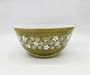 Vintage Pyrex Spring Blossom 403 Crazy Daisy 2½ Qt Mixing Bowl Ovenware - Picture 1 of 6