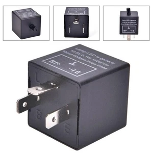 CF13 JL-02 3 Broche Réglable LED Indicateur Relais Voiture Turn Signal Flasher - Imagen 1 de 15