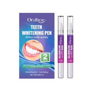 2pcs 3ml Teeth Whitening Gel Pen Kit Non Sensitive Gel Tooth Stain Removal Pen - Picture 1 of 6
