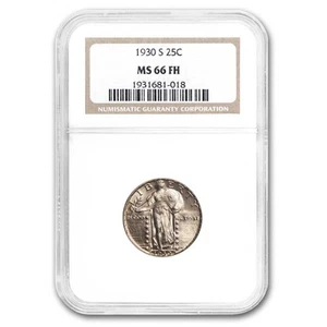 1930-S Standing Liberty Quarter FH MS-66 NGC - Picture 1 of 3