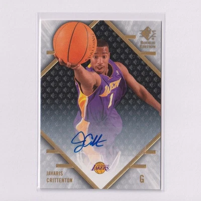 2007-08 SP Rookie Edition AUTO #74 Javaris Crittenton RC Rookie - Image 1 of 2