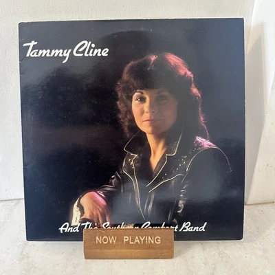 Tammy Cline & The Southern Comfort Band –- Vinyl LP UK Import (SIGNED) - VG+/VG+ - Image 1 of 3