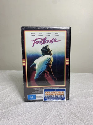 Footloose Collectable VHS Packaging Limited To 1000 Blue-ray DVD (sealed) - Image 1 of 4