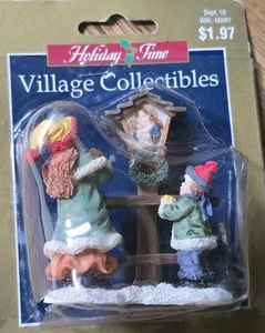 Holiday Time Village Sammlerstücke selten & nicht mehr produziert Weihnachtsgebete super süß! - Bild 1 von 10