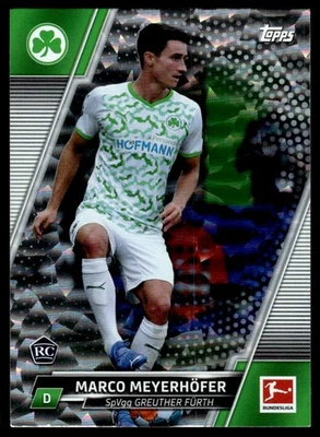 2021 Topps Bundesliga Sparkle Foil Marco Meyerhofer #85 22253 - Image 1 of 2