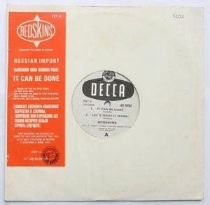 Redskins It Can Be Done 10" Decca FXT4 EX/VG 1985 10" single , sleeve is numb... - Imagen 1 de 7