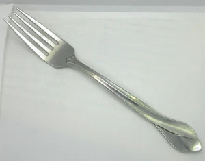 Oneida SATIN TRIBECA *1 Dinner Fork*  7 1/4"  Satin Stainless Flatware - Picture 1 of 5