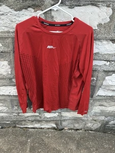 Camisa NIKE DRI FIT RUNNING Pro Combat Manga Larga Roja - Talla XL Para Hombre - Imagen 1 de 9