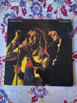 Cheap Trick At Budokan Vinyl LP Record (1978, FE 35795 w/ Song Booklet) - Image 1 of 4