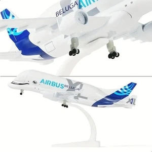 Airbus A330-700L 1:400 Big Beluga Whale 20 Cm Wheels Metal Aircraft Model Gift - Picture 1 of 15