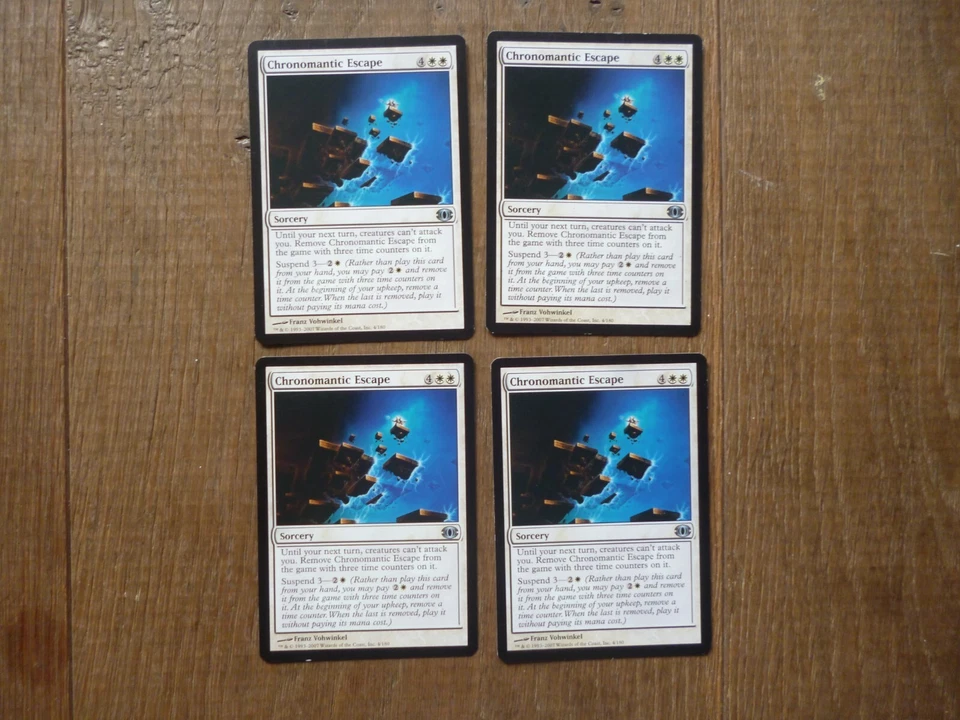MTG 4 x Chronomantic Escape uncommon card Future Sight Magic The Gathering - Image 1 of 1