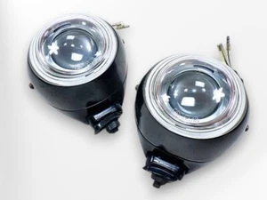 Rare PIAA 959 Fog Lamp Light Projector Lamp H3 Small 12cm Off Road Parts Round - Picture 1 of 10