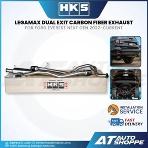 HKS Legamax Dual Exit Muffler Exhaust for Ford Everest 2022-ON / Endeavour - Picture 1 of 6