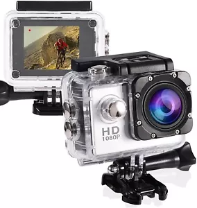 PRO CAM 1080P SPORTIVA ACTION CAMERA FULL HD VIDEOCAMERA SUBACQUEA GOPRO - Foto 1 di 5