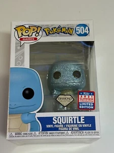 Funko Pop! Vinilo Pokémon Squirtle (504) Colección Diamante - Imagen 1 de 9